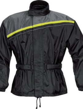 DOUGLAS RAIN JACKET BLACK YELLOW