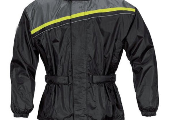DOUGLAS RAIN JACKET BLACK YELLOW