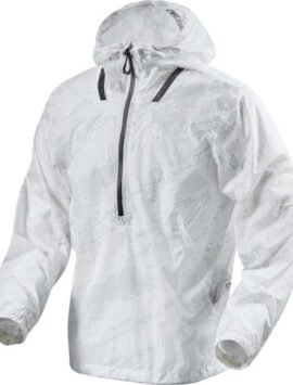 RAIN SMOCK BARRIER RAIN JACKET TRANSPARENT WHITE