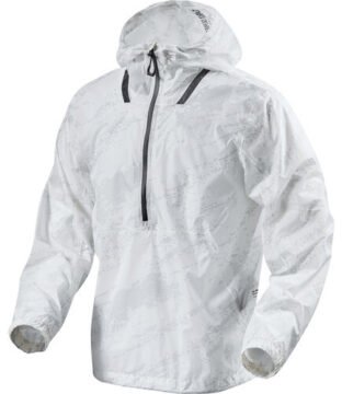 RAIN SMOCK BARRIER RAIN JACKET TRANSPARENT WHITE