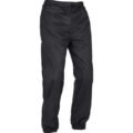 SIDE ZIP RAIN RAIN PANTS BLACK
