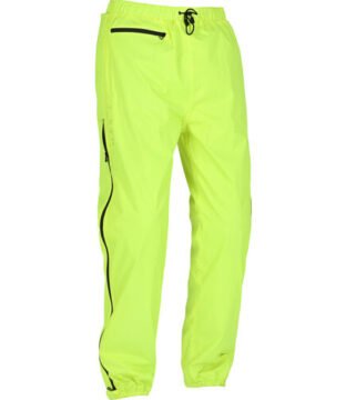 SIDE ZIP RAIN RAIN PANTS FLUO YELLOW